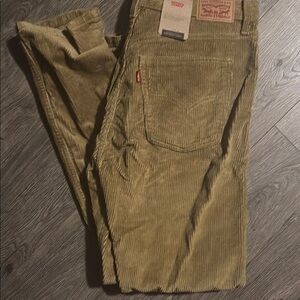 Levi's Tan Flare Corduroy Jeans
